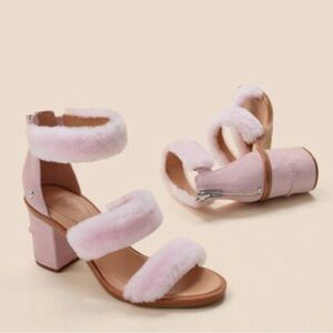 UGG Del Rey Fluff Sandal - seashell 🐚 pink 💕 (size 41/10 US)